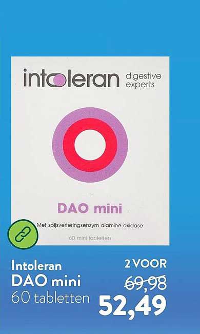Intoleran DAO mini 60 tabletten