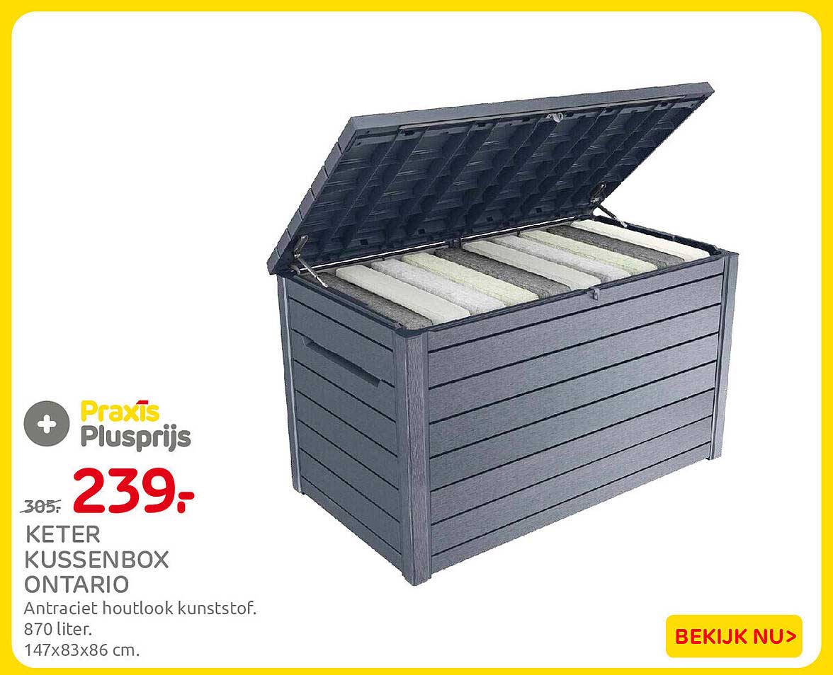KETER KUSSENBOX ONTARIO