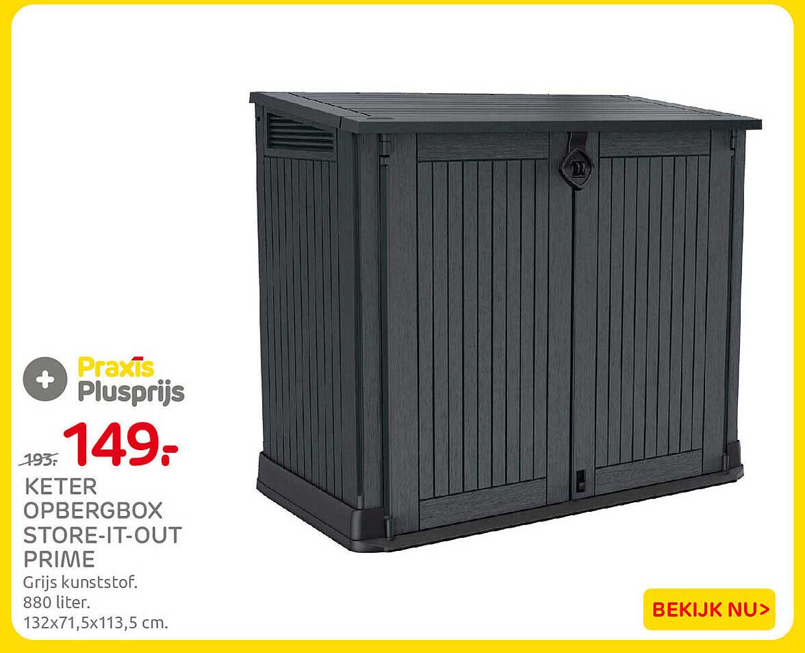 Keter opbergbox Store-It-Out Prime