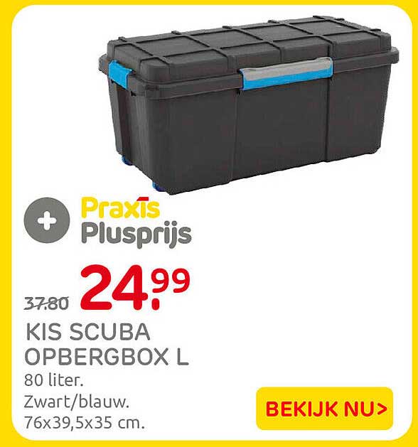 KIS SCUBA OPBERGBOX L