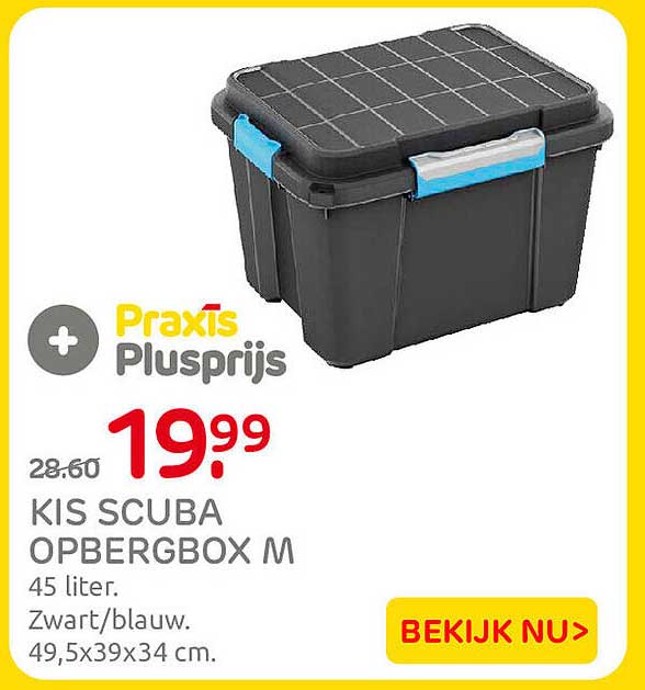 KIS SCUBA OPBERGBOX M