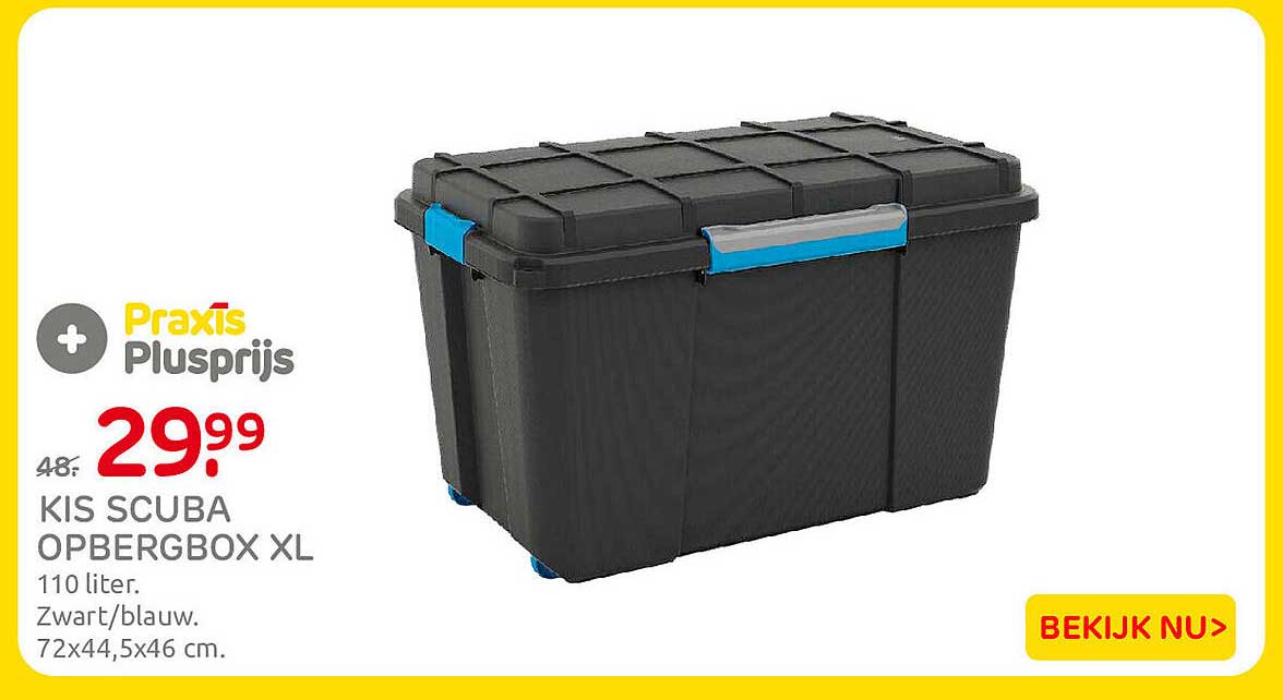 KIS SCUBA OPBERGBOX XL
