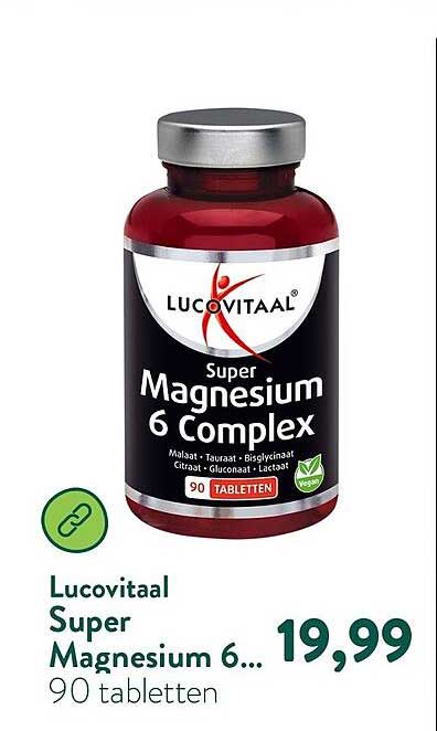 Lucovitaal Super Magnesium 6 Complex 90 tabletten