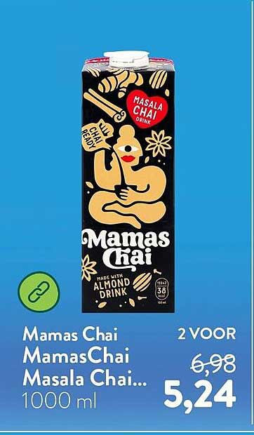 Mamas Chai MamasChai Masala Chai... 1000 ml 2 VOOR