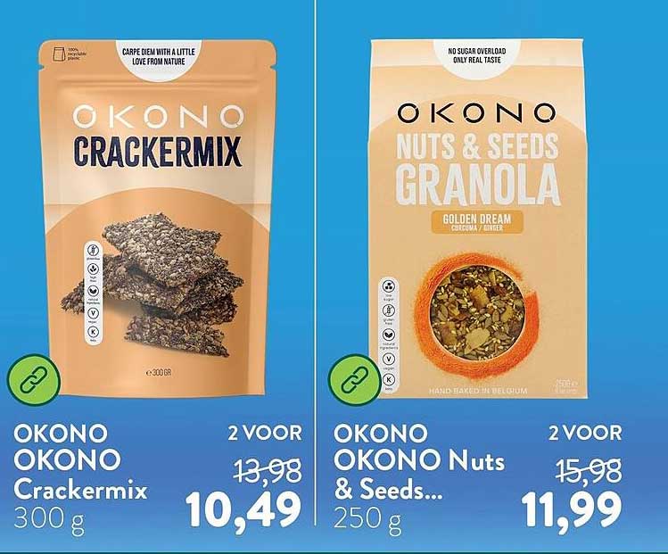 OKONO Crackermix 300 g 2 VOOR