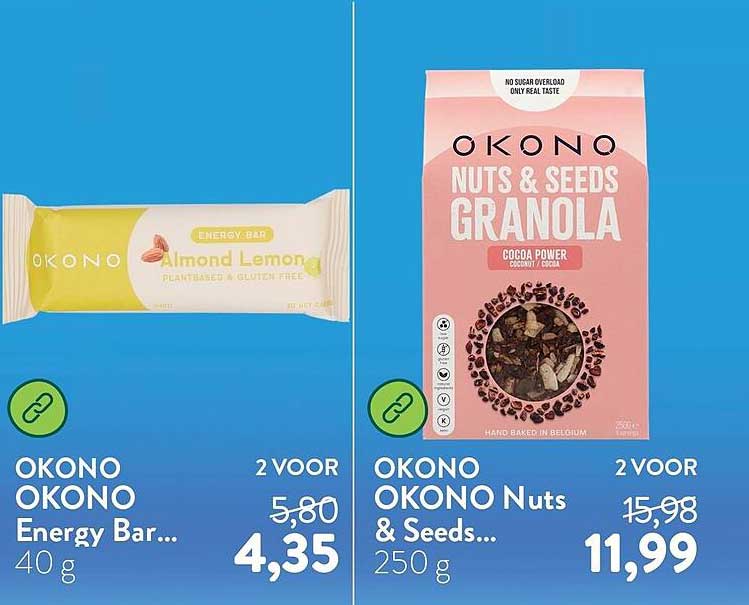 OKONO Energy Bar... 2 voor