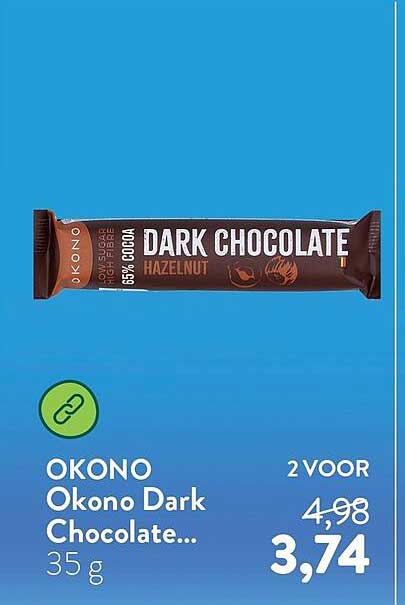 OKONO Okono Dark Chocolate... 35 g 2 VOOR