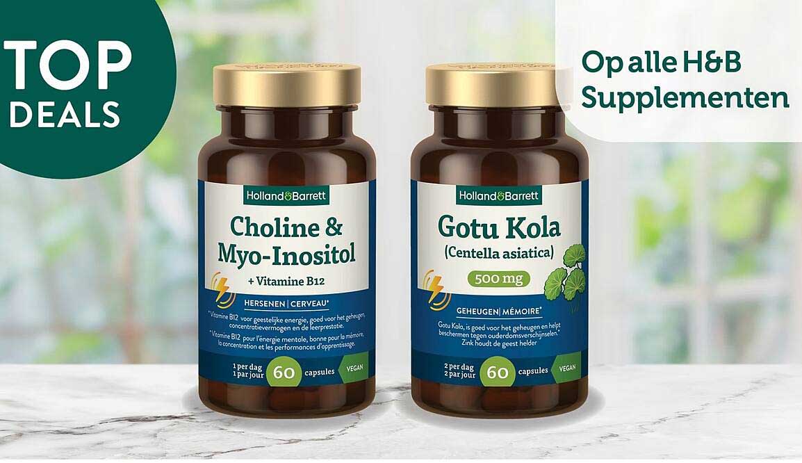 Op alle H&B Supplementen