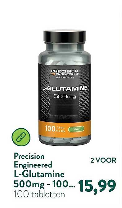 Precision Engineered L-Glutamine 500mg - 100... 2 VOOR