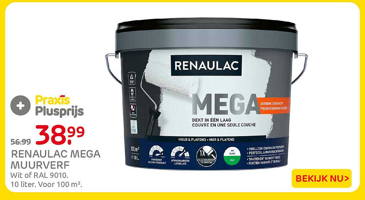 RENAULAC MEGA MUURVERF