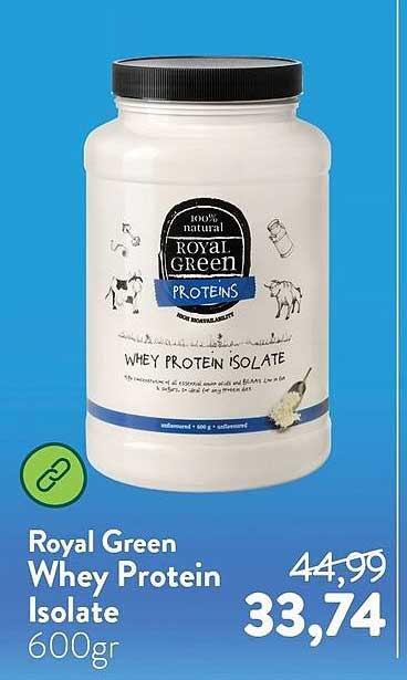 Royal Green Whey Protein Isolate 600gr