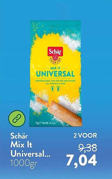 Schär Mix It Universal... 1000gr 2 VOOR