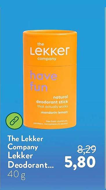 The Lekker Company Lekker Deodorant...
