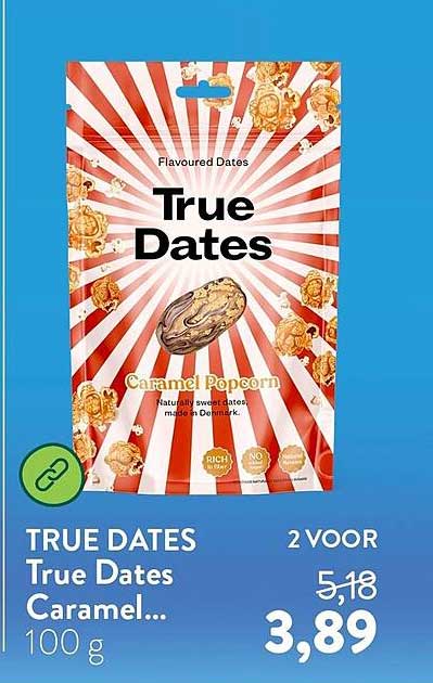 TRUE DATES True Dates Caramel... 100 g 2 VOOR