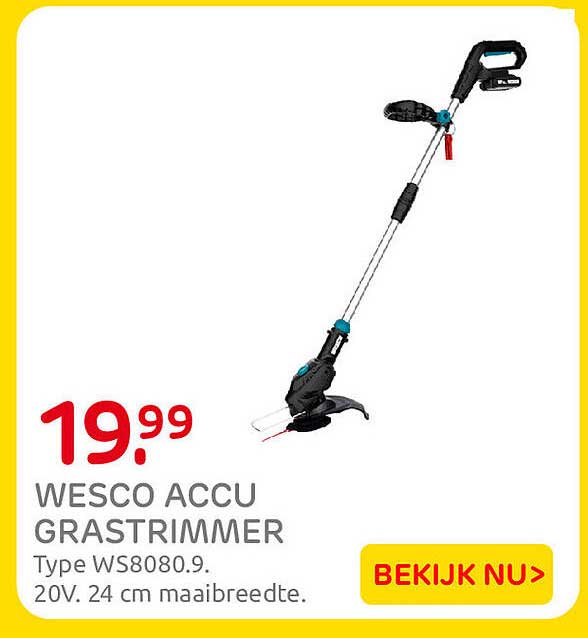 WESCO ACCU GRASTRIMMER