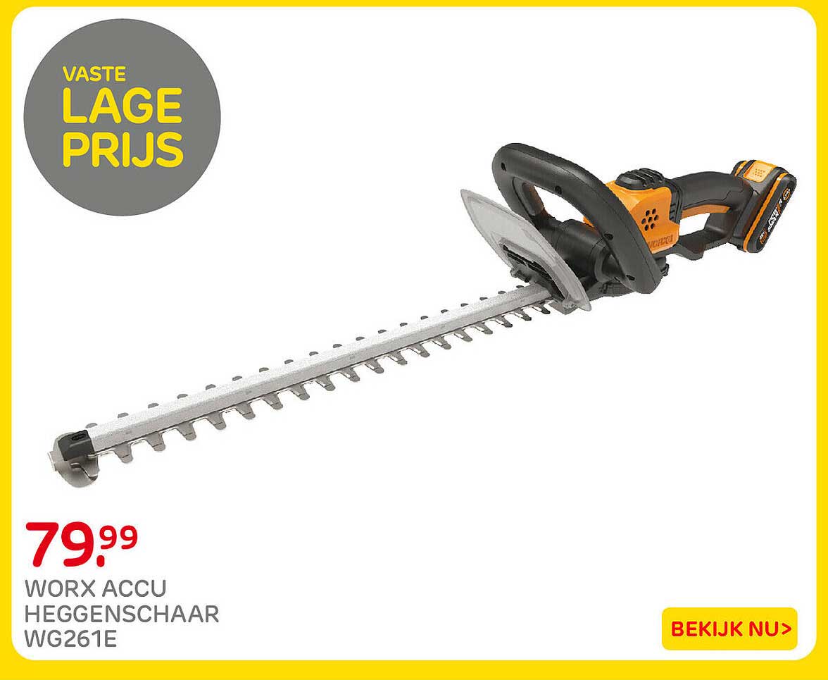 WORX ACCU HEGGENSCHAAR WG261E