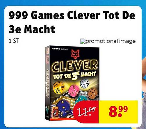 999 Games Clever Tot De 3e Macht