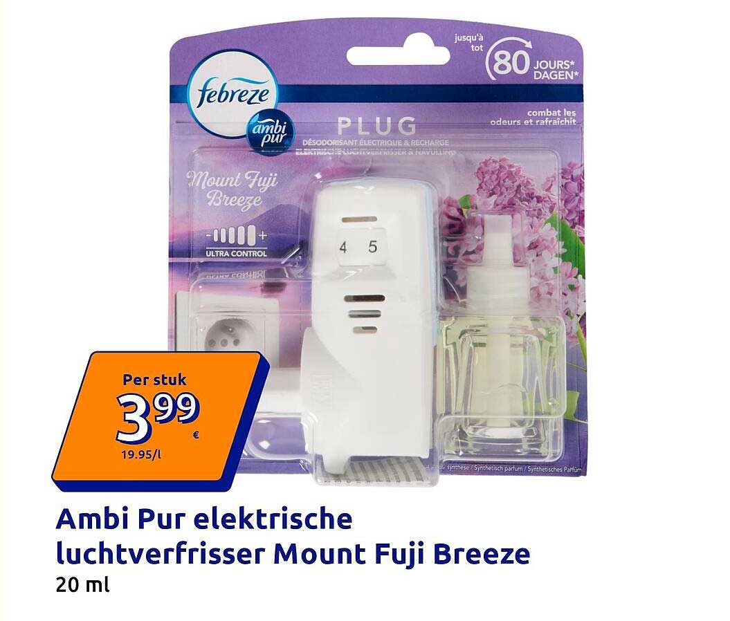 Ambi Pur elektrische luchtverfrisser Mount Fuji Breeze