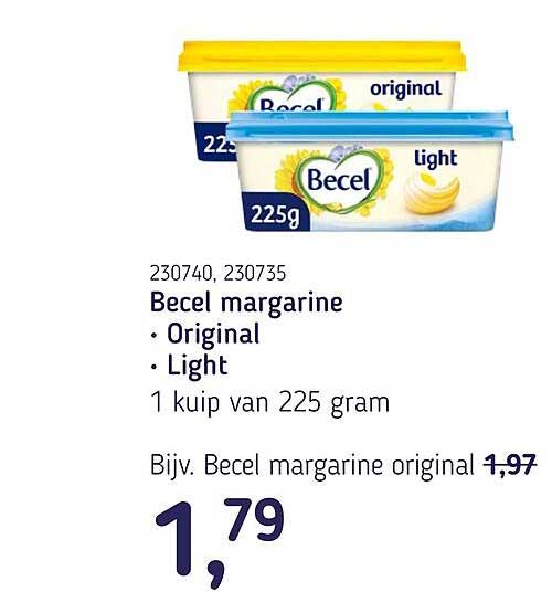 Becel margarine - Original - Light