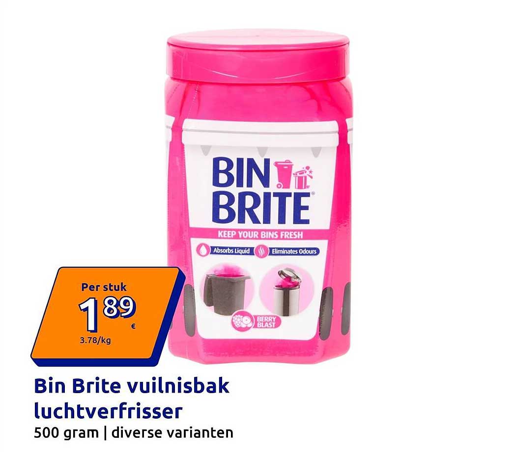 Bin Brite vuilnisbak luchtverfrisser