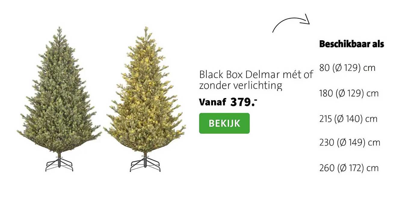 Black Box Delmar mét of zonder verlichting