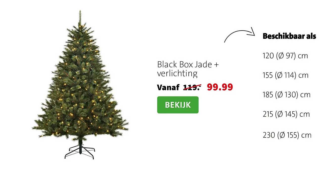 Black Box Jade + verlichting