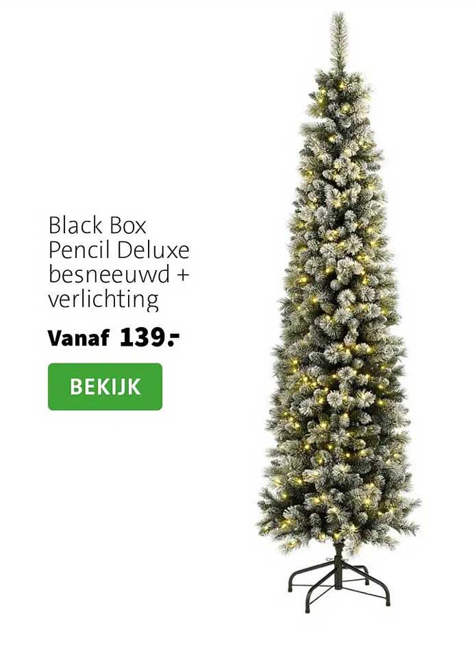 Black Box Pencil Deluxe besneeuwd + verlichting