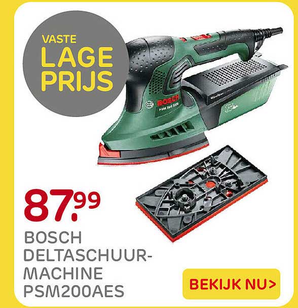 BOSCH DELTASCHUUR-MACHINE PSM200AES