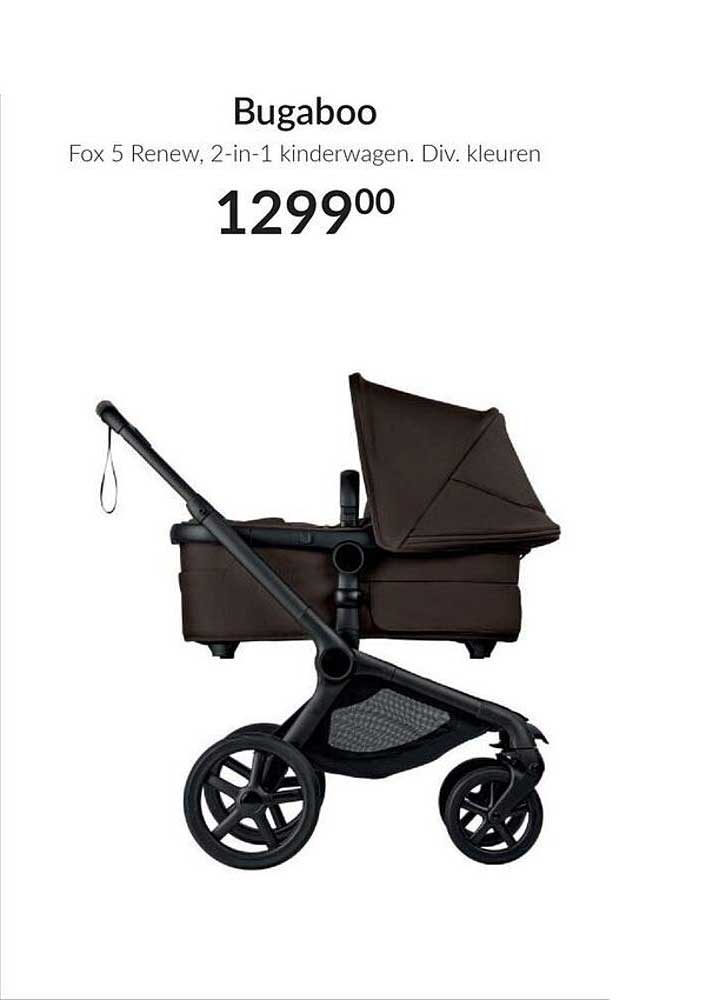 Bugaboo Fox 5 Renew, 2-in-1 kinderwagen. Div. kleuren
