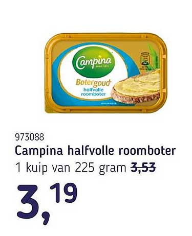 Campina halfvolle roomboter