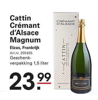 Cattin Crémant d'Alsace Magnum