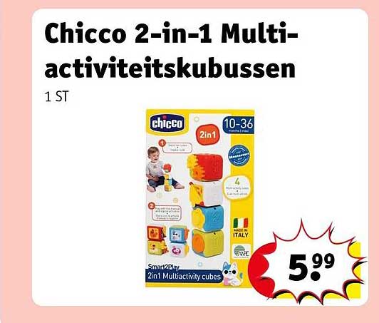Chicco 2-in-1 Multi-activiteitskubussen