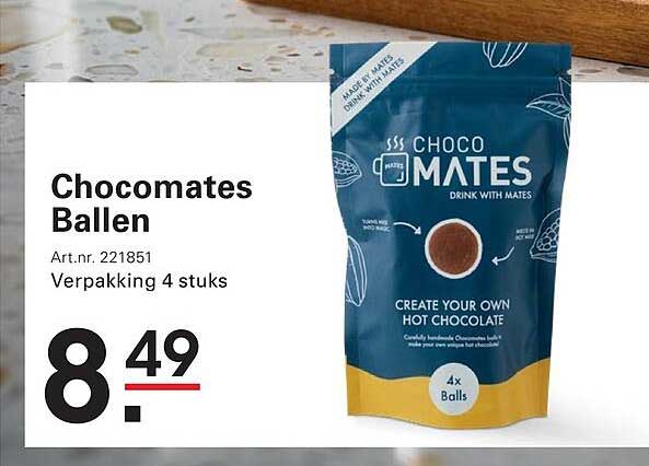 Chocomates Ballen