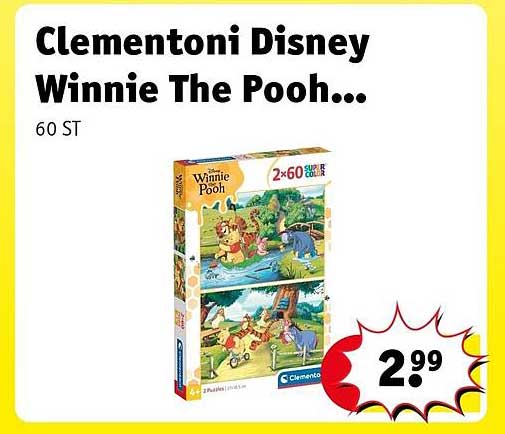 Clementoni Disney Winnie The Pooh... 60 ST