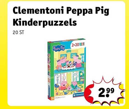 Clementoni Peppa Pig Kinderpuzzels