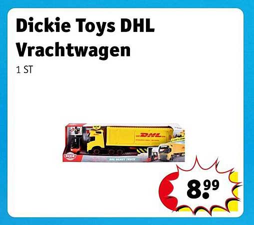 Dickie Toys DHL Vrachtwagen