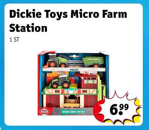 Dickie Toys Micro Farm Station