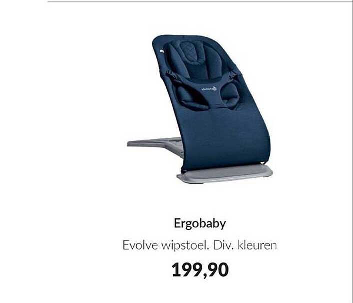 Ergobaby Evolve wipstoel. Div. kleuren