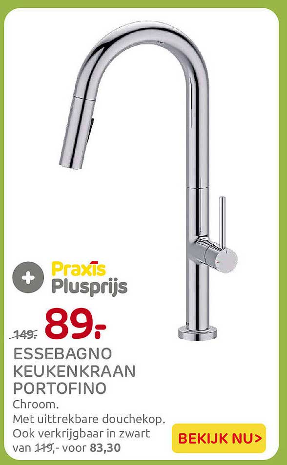ESSEBAGNO KEUKENKRAAN PORTOFINO