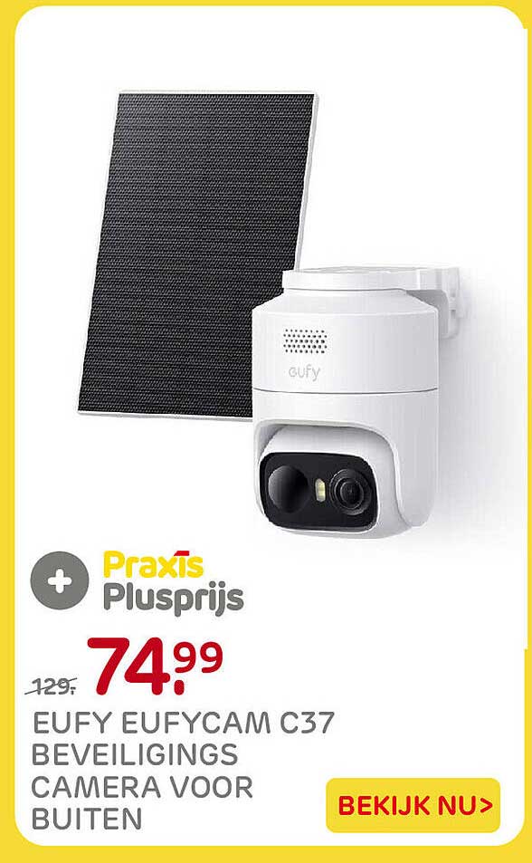 EUFY EUFYCAM C37 BEVEILIGINGS CAMERA VOOR BUITEN
