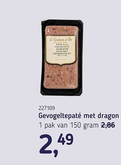 Gevogeltepaté met dragon