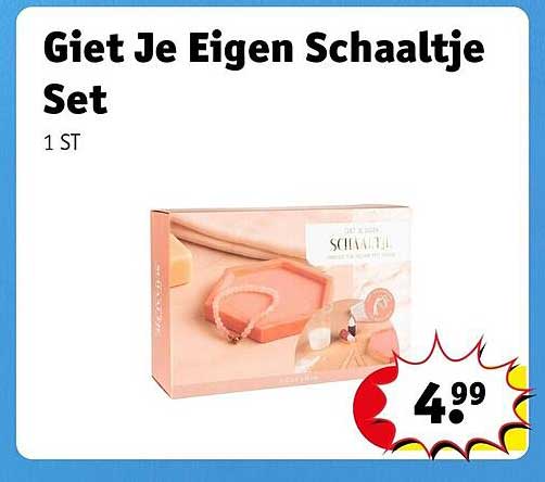 Giet Je Eigen Schaaltje Set