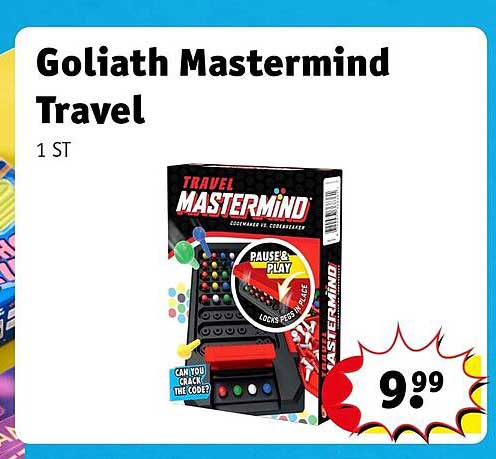 Goliath Mastermind Travel