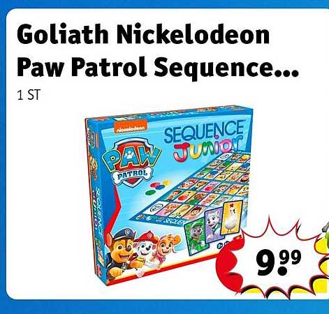 Goliath Nickelodeon Paw Patrol Sequence...