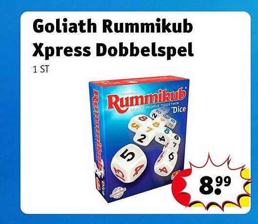 Goliath Rummikub Xpress Dobbelspel