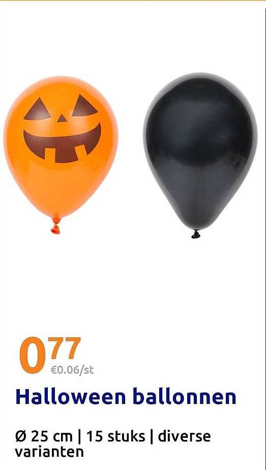 Halloween ballonnen