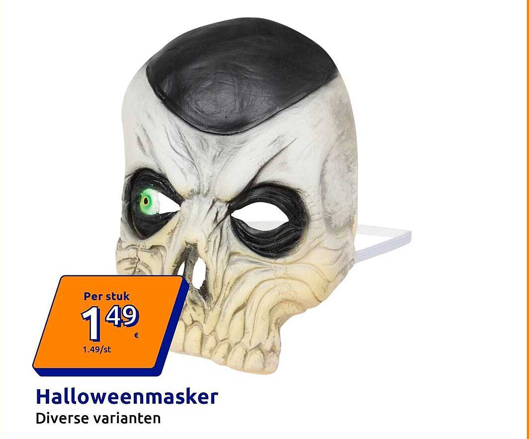 Halloweenmasker Diverse varianten