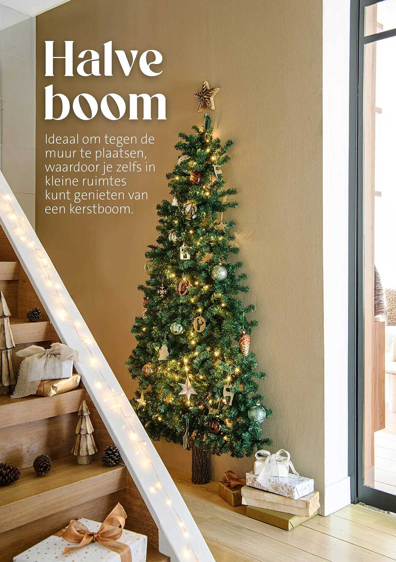 Halve boom