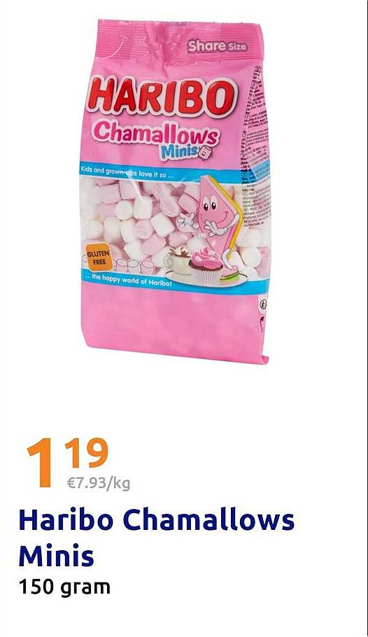 Haribo Chamallows Minis 150 gram