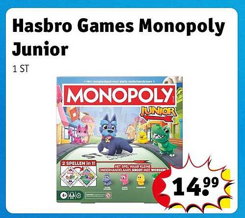 Hasbro Games Monopoly Junior